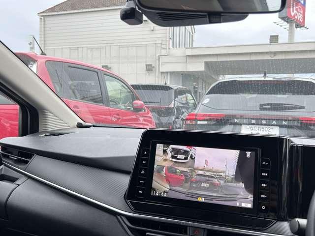 ノート X LEDライト 前後踏間違い防止 9インチワイドナビTV バックカメラ ETC ディーラーOP前後ドラレコ 日産中古車ワイド保証12か月(7枚目)