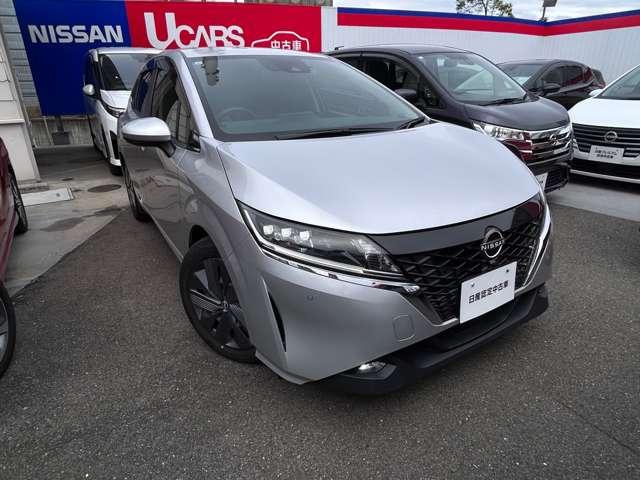 ノート X LEDライト 前後踏間違い防止 9インチワイドナビTV バックカメラ ETC ディーラーOP前後ドラレコ 日産中古車ワイド保証12か月(20枚目)