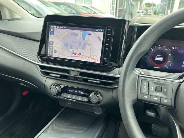 ノート Ｘ　ＬＥＤライト　９インチワイドナビＴＶ　バックカメラ　ＥＴＣ　前＋車室内ドラレコ　インテリジェントキー　当社新車元試乗車　新車保証継承　日産プレミアム認定中古車保証２４ヶ月（4枚目）