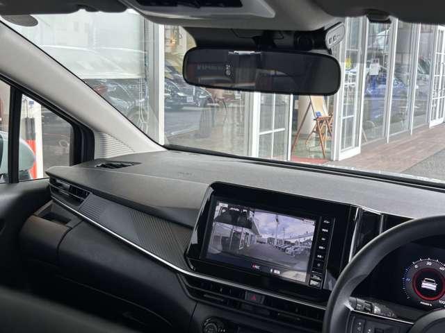 ノート Ｘ　ＬＥＤライト　９インチワイドナビＴＶ　バックカメラ　ＥＴＣ　前後踏間違防止　前＋車室内ドラレコ　　当社新車元展示試乗車　新車保証継承＆日産認定中古車保証２４カ月（8枚目）