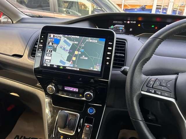 セレナ ｅ－パワー　ハイウェイスターＶ　防水シート　後席モニタ　１０ワイドナビＴＶ　バックカメラ　左右ハンズフリーオート　プロパイロット　オートブレーキホールド　前ドラレコ　純正１６アルミ　日産プレミアム認定中古車保証２４ケ月（4枚目）