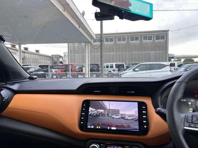 キックス Ｘ　ツートーンインテリアエディション　ステアリングヒータ　前席ヒータ　アラウンドモニタ　９インチワイドナビＴＶ　プロパイロット　前ドラレコ　日産プレミアム認定中古車保証２４ケ月（8枚目）