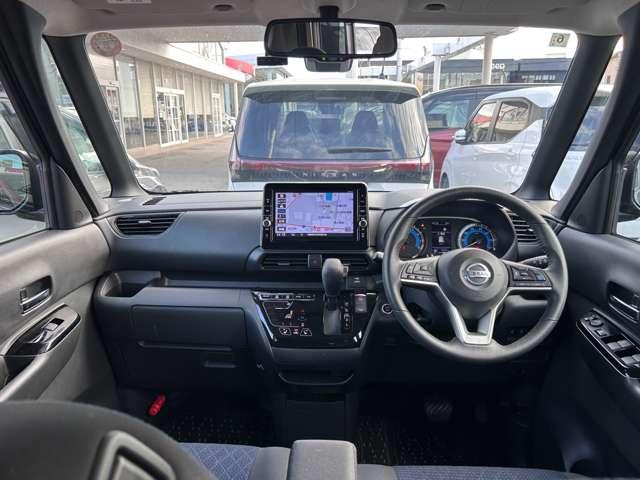 ルークス ハイウェイスター　Ｇターボプロパイロットエディション　４ＷＤ　前席ヒータ　左右ハンズフリーオート　快適パック　アラウンドモニタ　９ワイドナビＴＶ　ＥＴＣ２．０　前ドラレコ　純正１５アルミ　日産中古車ワイド保証１２ケ月（3枚目）