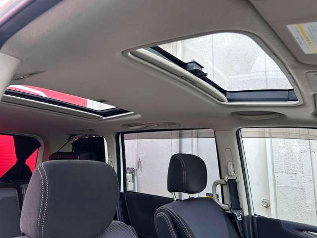 セレナ ハイウェイスター　Ｖエアロセレクション　左右オート　キセノンライト　ツインサンルーフ　社外品ＨＤＤナビフルセグＴＶ　バックカメラ　ＥＴＣ　社外品ドラレコ　社外１５インチアルミ＆スタッドレスタイヤ　日産中古車ワイド保証１２ケ月（10枚目）