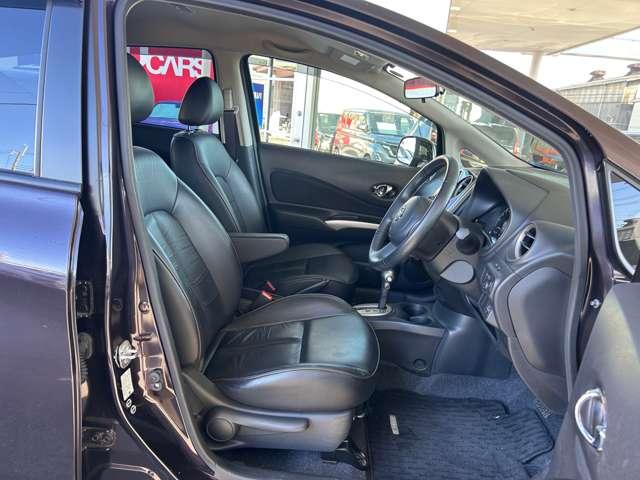 ノート アクシス DIG-S 社外カロッツェリアナビTV バックカメラ インテリジェントキー オートエアコン 専用15アルミ 専用革シート 日産中古車ワイド保証12ヶ月(9枚目)