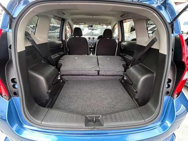 ノート Ｘ　エマブレ　前後踏み間違い防止　車線逸脱警報　アラウンドモニタ　ナビＴＶ　ＥＴＣ　スマートルームミラー　前ドラレコ　日産中古車ワイド保証１２ヶ月（14枚目）