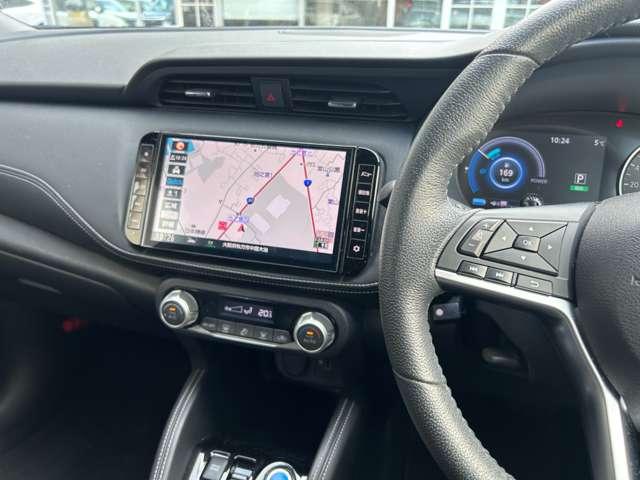 キックス X プロパイロット アラウンドモニタ 9インチワイドナビTV ETC 前後ドラレコ LED 前後踏み間違い防止 純正17アルミ 日産中古車ワイド保証12ケ月(4枚目)