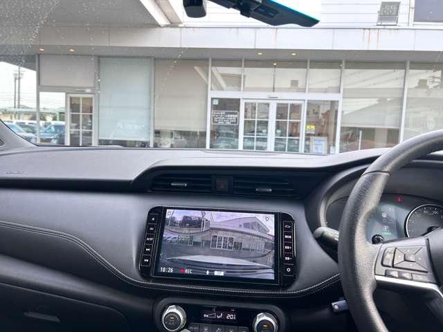 キックス X プロパイロット アラウンドモニタ 9インチワイドナビTV ETC 前後ドラレコ LED 前後踏み間違い防止 純正17アルミ 日産中古車ワイド保証12ケ月(7枚目)