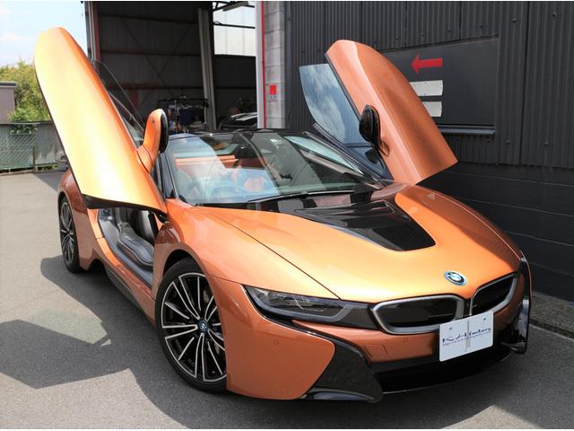 ｉ８ ディーラー車ｉ８ロードスターｉインテリアデザインＡＣＣＡＲＯ　純正ＯＰ２０インチアルミナビＢカメラＥＴＣ（10枚目）