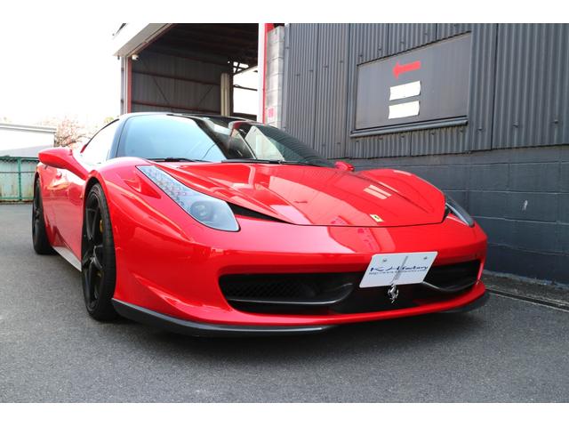 ４５８イタリア ベースグレード　Ｆ１　ＤＣＴ　左Ｈ　Ｄ車　ＬＥＤステアリング　エキゾチックマフラーカーボンシート　２０ＡＷ　キャタ　カーボンディスク　デイトナカーボンシート　カーボンエアロ　イエローレブカウンター（55枚目）