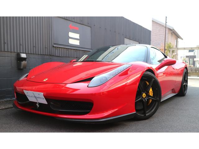 ４５８イタリア ベースグレード　Ｆ１　ＤＣＴ　左Ｈ　Ｄ車　ＬＥＤステアリング　エキゾチックマフラーカーボンシート　２０ＡＷ　キャタ　カーボンディスク　デイトナカーボンシート　カーボンエアロ　イエローレブカウンター（56枚目）