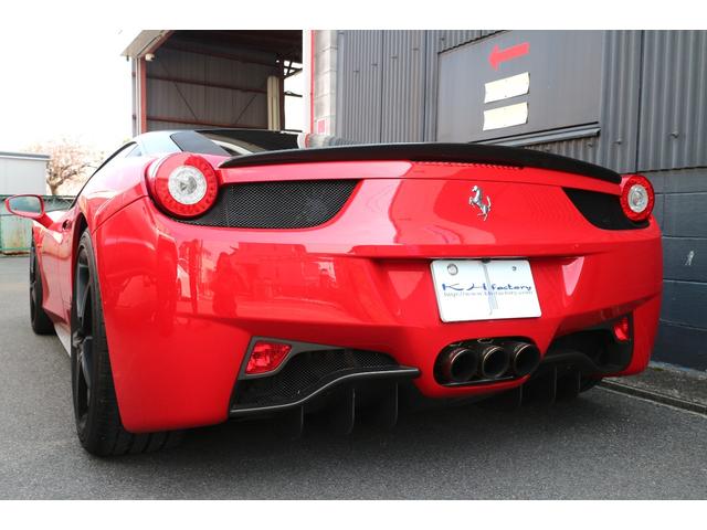 ４５８イタリア ベースグレード　Ｆ１　ＤＣＴ　左Ｈ　Ｄ車　ＬＥＤステアリング　エキゾチックマフラーカーボンシート　２０ＡＷ　キャタ　カーボンディスク　デイトナカーボンシート　カーボンエアロ　イエローレブカウンター（58枚目）