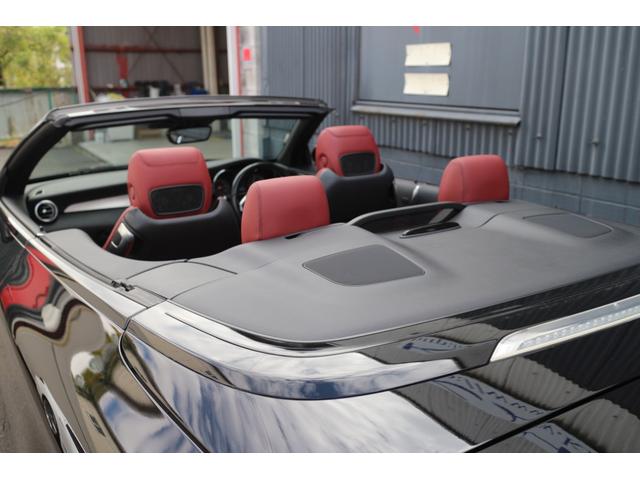 Cクラス C180カブリオレスポーツ レザーエクスクルーシブパッケージ レッドソフトトップ 赤レザーシート AMG19インチアルミ ブラインドスポットモニター LEDヘッドライト パドルシフト(25枚目)