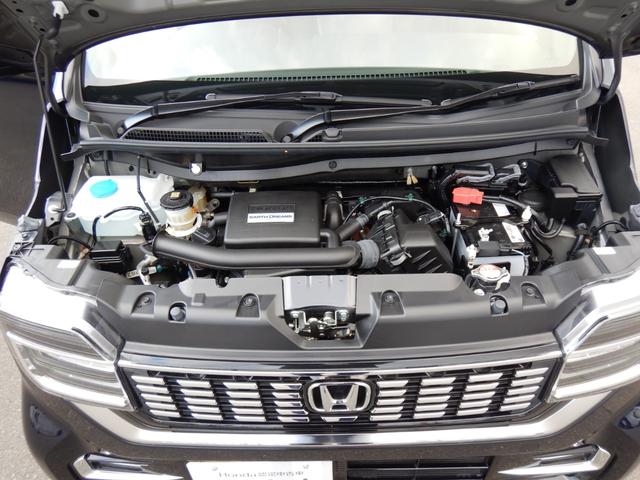 Lホンダセンシング ・・当社デモカー 純正8インチナビ・CD録再スマホ連携対応・ バックカメラ ETC サイド&カーテンエアバック シートヒーター 衝突軽減装置 車間&車線維持オートクルーズ 革コンビ内装 シートヒーター(21枚目)