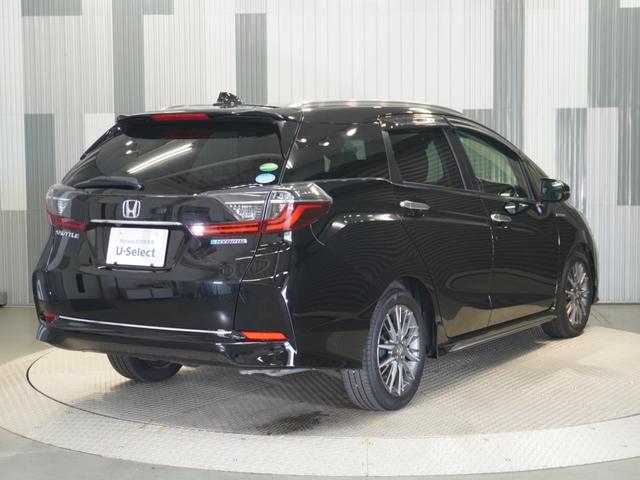 シャトル ハイブリッドＺホンダセンシング　ワンオーナー　８型ナビ　衝突軽減ブレーキ　ナビ連動前後ドラレコ　ＬＥＤオートライト　オートハイビーム　サイド＆カーテンＡＢ　オートリトラミラー　ＥＴＣ　ルーフレール　ブルートゥース　革巻ステアリング（26枚目）