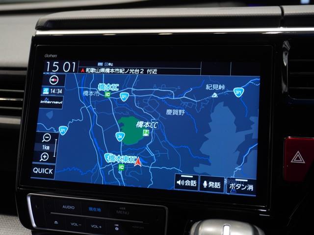 ステップワゴンスパーダ スパーダホンダセンシング　７人乗り　わくわくゲート　１０型ナビ　衝突軽減ブレーキ　ナビ連動ドラレコ　ＬＥＤオートライト　両側ＰＳＤ　革巻ステアリング　シートバックテーブル　ブルートゥース　音楽録音機能　ＵＳＢ　ＥＴＣ　Ｒカメラ（2枚目）
