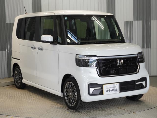 N-BOXカスタム ターボ 元当社デモカー 9型コネクトナビ 衝突軽減ブレーキ 急アクセル抑制機能 ナビ連動ドラレコ Pセンサー サイド&カーテンAB 両側PSD シートヒーター 電子パーキング ブレーキホールド ETC(7枚目)