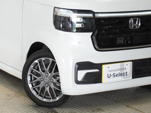 N-BOXカスタム ターボ 元当社デモカー 9型コネクトナビ 衝突軽減ブレーキ 急アクセル抑制機能 ナビ連動ドラレコ Pセンサー サイド&カーテンAB 両側PSD シートヒーター 電子パーキング ブレーキホールド ETC(28枚目)