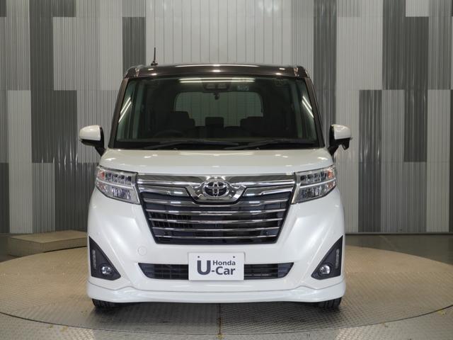 ルーミー カスタムＧ　７型純正ナビ　フルセグ　ＣＤ録音機能　純正ドライブレコーダー　衝突回避支援ブレーキ（スマートアシストＩＩＩ　誤発信抑制機能（前後）ＬＥＤヘッドライト　オートハイトビーム（22枚目）