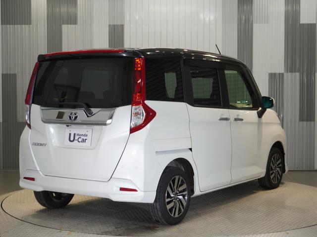 ルーミー カスタムＧ　７型純正ナビ　フルセグ　ＣＤ録音機能　純正ドライブレコーダー　衝突回避支援ブレーキ（スマートアシストＩＩＩ　誤発信抑制機能（前後）ＬＥＤヘッドライト　オートハイトビーム（26枚目）