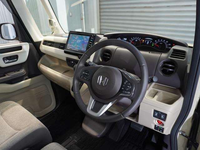 Ｎ－ＢＯＸ Ｇ・ＥＸターボホンダセンシング　ツートンカラー　純正ナビ　ドラレコ　リアカメラ　両側電動スライドドア　助手席スーパースライドシート　ＥＴＣ　ＬＥＤオートライト　オートハイビーム　衝突軽減ブレーキ　パドルシフト　革巻ハンドル（38枚目）