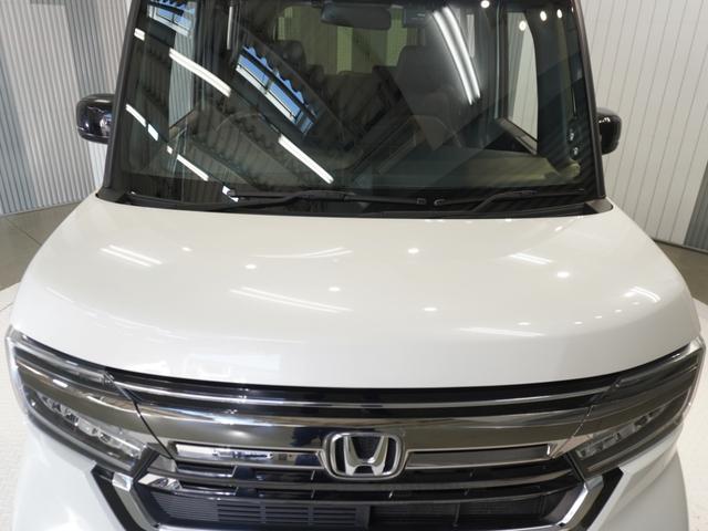 Ｎ－ＢＯＸカスタム Ｌターボ　ツートンカラー　純正ナビ　渋滞追従　シートヒーター　前後ドラレコ　リア障害物センサー　両側電動スライド　コーディネートスタイル　パドルシフト　ＬＥＤオートライト＆フォグ　ブルートゥース　ワンオーナー（11枚目）