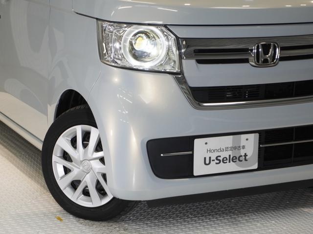 N-BOX L タイヤ4本交換 純正ナビ 渋滞追従 シートヒーター リアカメラ ETC リア障害物センサー 左側電動スライドドア ブルートゥース CD録音機能 LEDオートライト オートハイビーム ワンオーナー(28枚目)