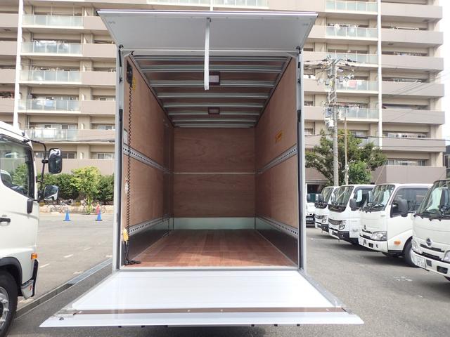 キャンター 液晶メーター 2t 標準ロング アルミバン 跳ね上げPG(7枚目)