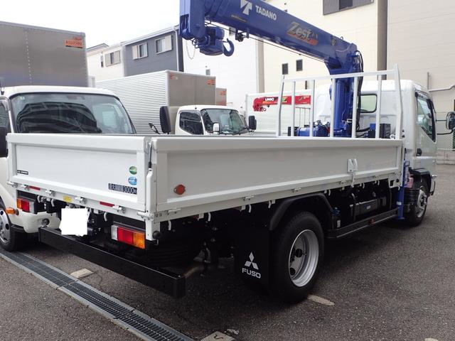 キャンター 　液晶メーター　３ｔ　標準ロング　タダノ製　４段クレーン　ＭＴ（3枚目）