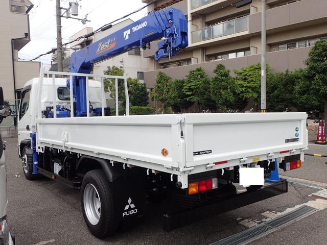 キャンター 　液晶メーター　３ｔ　標準ロング　タダノ製　４段クレーン　ＭＴ（4枚目）