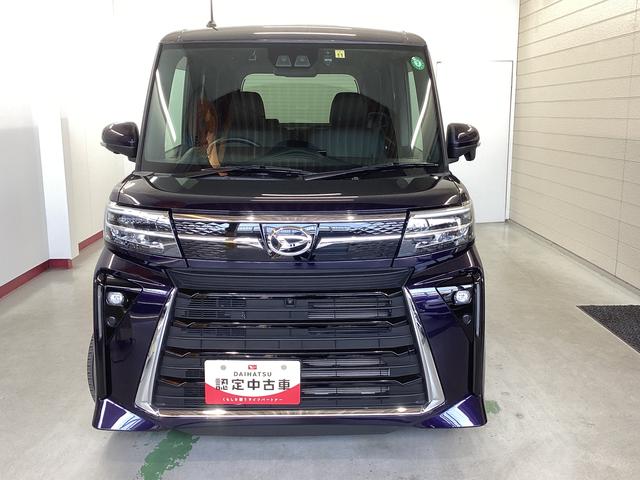 タント カスタムＸ　衝突被害軽減ブレーキ　横滑り防止装置　オートマチックハイビーム　アイドリングストップ　ステアリングスイッチ　オートライト　キーフリーシステム　オートエアコン　ナビ　ドラレコ　ＥＴＣ　パノラマカメラ（2枚目）
