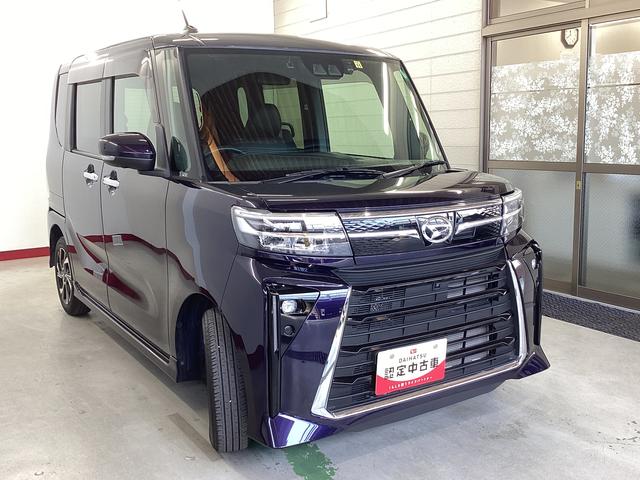 タント カスタムＸ　衝突被害軽減ブレーキ　横滑り防止装置　オートマチックハイビーム　アイドリングストップ　ステアリングスイッチ　オートライト　キーフリーシステム　オートエアコン　ナビ　ドラレコ　ＥＴＣ　パノラマカメラ（6枚目）
