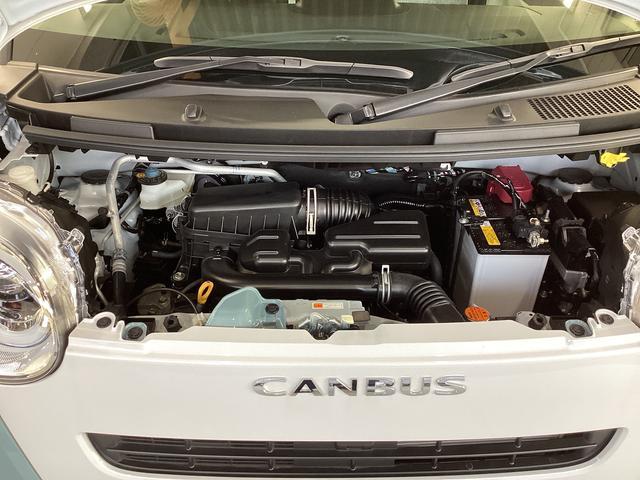 ムーヴキャンバス ストライプスＧ　衝突被害軽減ブレーキ　横滑り防止装置　オートマチックハイビーム　アイドリングストップ　ステアリングスイッチ　オートライト　キーフリーシステム　オートエアコン　ナビ　ドラレコ　ＥＴＣ　マット（18枚目）