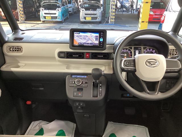 ムーヴキャンバス ストライプスＧ　衝突被害軽減ブレーキ　横滑り防止装置　オートマチックハイビーム　アイドリングストップ　ステアリングスイッチ　オートライト　キーフリーシステム　オートエアコン　ナビ　ドラレコ　ＥＴＣ　マット（28枚目）