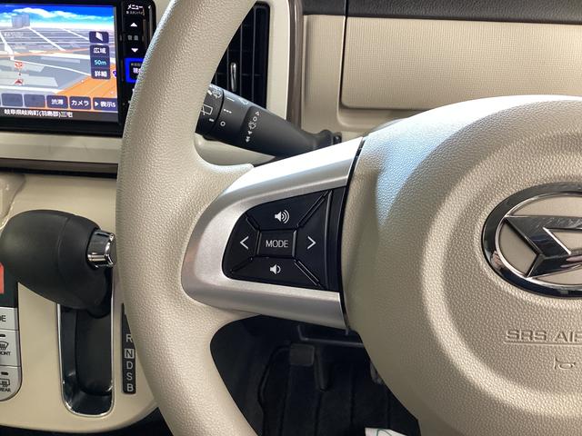 ムーヴキャンバス Ｇメイクアップリミテッド　ＳＡＩＩＩ　衝突被害軽減ブレーキ　横滑り防止装置　４ＷＤ　オートマチックハイビーム　アイドリングストップ　ステアリングスイッチ　オートライト　キーフリーシステム　オートエアコン　ナビ　ドラレコ　ＥＴＣ　マット（28枚目）