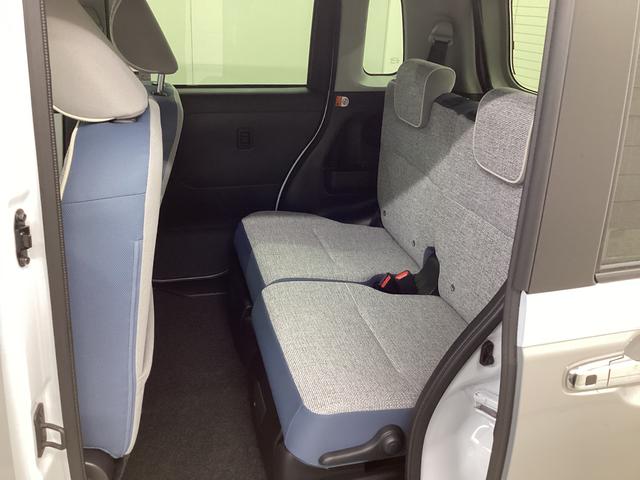 ムーヴキャンバス ストライプスG 衝突被害軽減ブレーキ 横滑り防止装置 オートハイビーム アイドリングストップ ステアリングスイッチ オートライト キーフリーシステム オートエアコン ディスプレイオーディオ(14枚目)