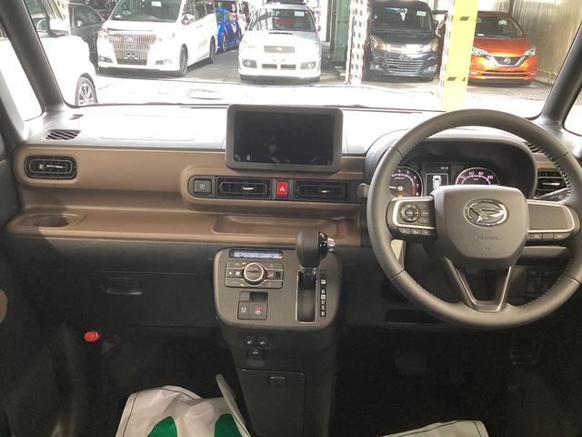 ムーヴキャンバス セオリーG 衝突被害軽減ブレーキ 横滑り防止装置 4WD オートハイビーム アイドリングストップ ステアリングスイッチ オートライト キーフリーシステム オートエアコン パノラマカメラ(16枚目)