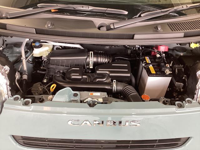 ムーヴキャンバス セオリーG 衝突被害軽減ブレーキ 横滑り防止装置 4WD オートハイビーム アイドリングストップ ステアリングスイッチ オートライト キーフリーシステム オートエアコン パノラマカメラ(17枚目)