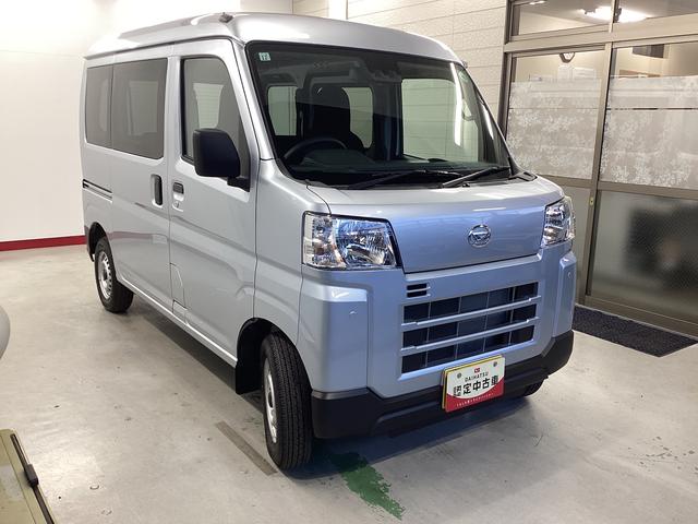 ハイゼットカーゴ ＤＸ　衝突被害軽減ブレーキ　横滑り防止装置　４ＷＤ　ＣＶＴ　エアコン　パワステ　ラジオ　オートハイビーム　アイドリングストップ　オートライト（6枚目）