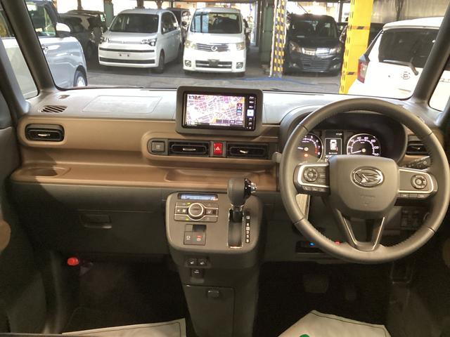 ムーヴキャンバス セオリーＧターボ　衝突被害軽減ブレーキ　横滑り防止装置　４ＷＤ　オートハイビーム　アイドリングストップ　ステアリングスイッチ　オートライト　キーフリー　オートエアコン　ナビ　ドラレコ　パノラマカメラ　ＥＴＣ　マット（16枚目）