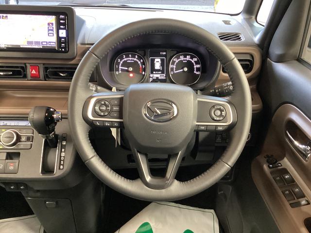 ムーヴキャンバス セオリーＧターボ　衝突被害軽減ブレーキ　横滑り防止装置　４ＷＤ　オートハイビーム　アイドリングストップ　ステアリングスイッチ　オートライト　キーフリー　オートエアコン　ナビ　ドラレコ　パノラマカメラ　ＥＴＣ　マット（27枚目）
