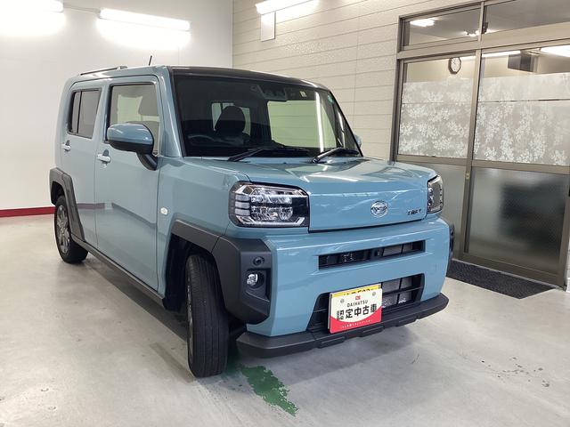 タフト Ｇターボ　衝突被害軽減ブレーキ　横滑り防止装置　４ＷＤ　オートハイビーム　アイドリングストップ　ステアリングスイッチ　オートライト　キーフリー　オートエアコン　ナビ　ドラレコ　パノラマカメラ　ＥＴＣ　マット（6枚目）
