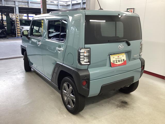 タフト Ｇターボ　衝突被害軽減ブレーキ　横滑り防止装置　４ＷＤ　オートハイビーム　アイドリングストップ　ステアリングスイッチ　オートライト　キーフリー　オートエアコン　ナビ　ドラレコ　パノラマカメラ　ＥＴＣ　マット（9枚目）