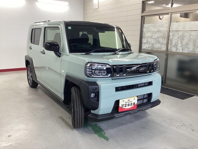 タフト Ｇ　ダーククロムベンチャー　衝突被害軽減ブレーキ　横滑り防止装置　４ＷＤ　オートハイビーム　アイドリングストップ　ステアリングスイッチ　オートライト　キーフリーシステム　オートエアコン　パノラマカメラ（6枚目）