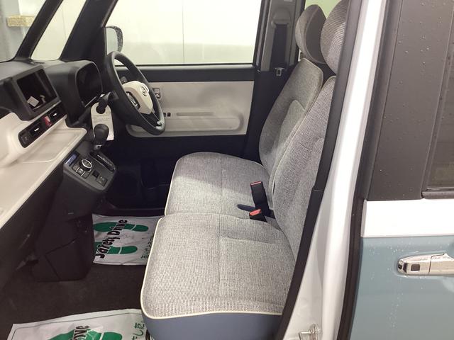 ムーヴキャンバス ストライプスG 衝突被害軽減ブレーキ 横滑り防止装置 オートハイビーム アイドリングストップ ステアリングスイッチ オートライト キーフリーシステム オートエアコン パノラマカメラ(13枚目)