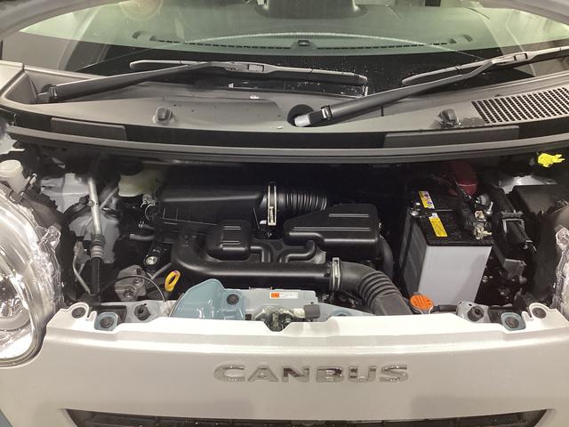 ムーヴキャンバス ストライプスG 衝突被害軽減ブレーキ 横滑り防止装置 オートハイビーム アイドリングストップ ステアリングスイッチ オートライト キーフリーシステム オートエアコン パノラマカメラ(17枚目)