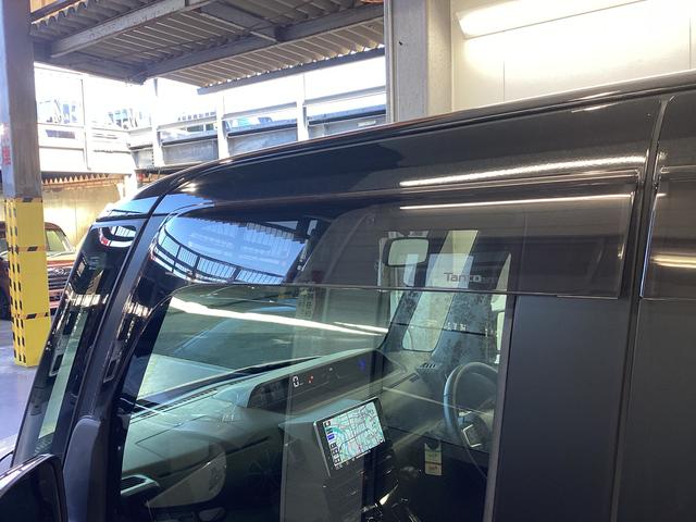 タント カスタムＲＳ　衝突被害軽減ブレーキ　横滑り防止装置　オートハイビーム　アイドリングストップ　ステアリングスイッチ　オートライト　キーフリー　オートエアコン　ナビ　ドラレコ　パノラマカメラ　ＥＴＣ　マット　バイザー（23枚目）