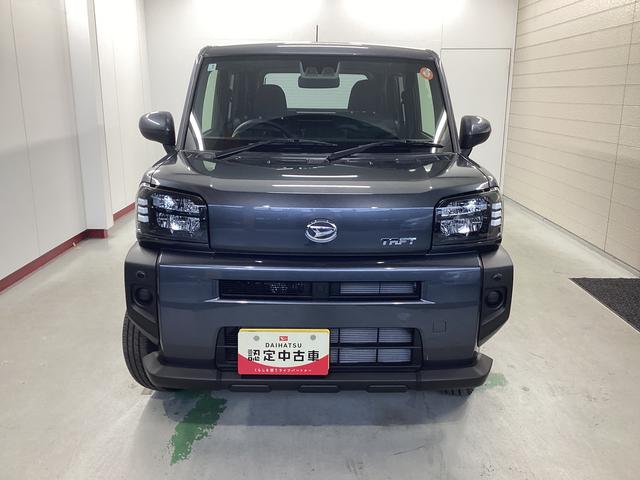 タフト Ｘ　衝突被害軽減ブレーキ　横滑り防止装置　４ＷＤ　オートハイビーム　アイドリングストップ　ステアリングスイッチ　オートライト　キーフリーシステム　オートエアコン（2枚目）
