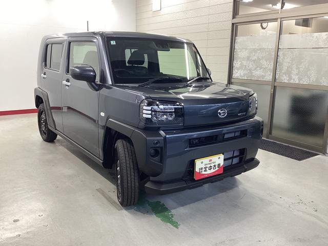 タフト Ｘ　衝突被害軽減ブレーキ　横滑り防止装置　４ＷＤ　オートハイビーム　アイドリングストップ　ステアリングスイッチ　オートライト　キーフリーシステム　オートエアコン（6枚目）
