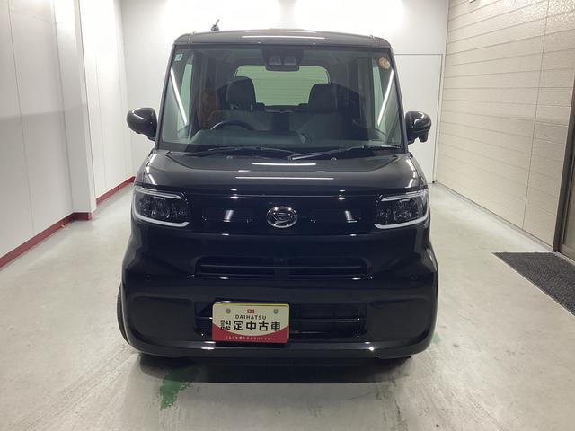 タント Ｘ　衝突被害軽減ブレーキ　横滑り防止装置　オートハイビーム　アイドリングストップ　ステアリングスイッチ　オートライト　キーフリーシステム　オートエアコン　パノラマカメラ　マット　バイザー（2枚目）